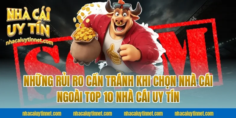 Những Rủi Ro Cần Tránh Khi Chọn Nhà Cái Ngoài Top 10 Nhà Cái Uy Tín